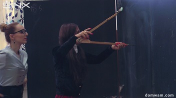 Bratty Schoolgirls Tie Up Their Teacher For WAM Fun - Cam 2 Screencap 12 on www.sinx.com
