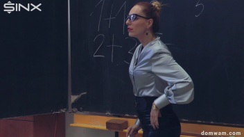 Bratty Schoolgirls Tie Up Their Teacher For WAM Fun - Cam 2 Screencap 36 on www.sinx.com