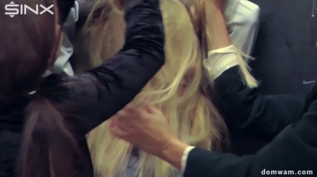 Bratty Schoolgirls Tie Up Their Teacher For WAM Fun - Cam 2 Screencap 77 on www.sinx.com