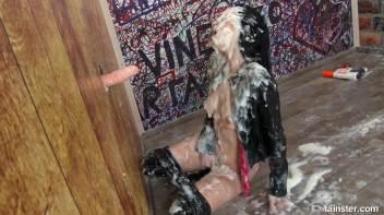 Huntress becomes slimy prey Screencap 86 on www.sinx.com