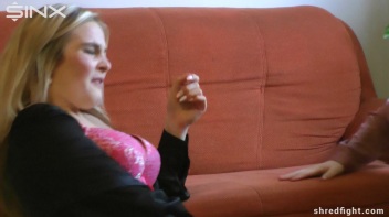 Hot Blondes' Clothes Ripping Catfight - Cam 1 Screencap 18 on www.sinx.com