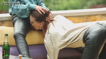 Gagged & Anal Gaping Leather Fiends Rip Shiny Clothes Like True Hos! Screencap 30 on www.sinx.com