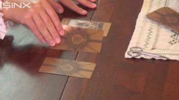 Tarot Reading Brunette Rips And Tears Her Blouse Screencap 9 on www.sinx.com