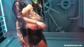 After Work Orgy Rampage Part 3 - Shower Cam Screencap 92 on www.sinx.com