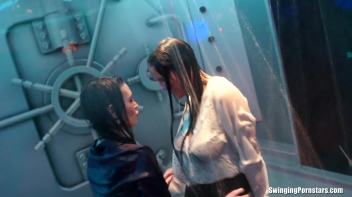 After Work Orgy Rampage Part 3 - Shower Cam Screencap 98 on www.sinx.com