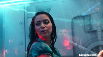 After Work Orgy Rampage Part 3 - Shower Cam Screencap 13 on www.sinx.com