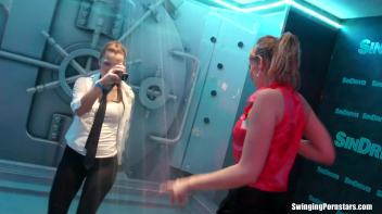 After Work Orgy Rampage Part 3 - Shower Cam Screencap 40 on www.sinx.com