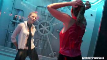 After Work Orgy Rampage Part 3 - Shower Cam Screencap 50 on www.sinx.com