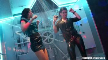 After Work Orgy Rampage Part 3 - Shower Cam Screencap 7 on www.sinx.com