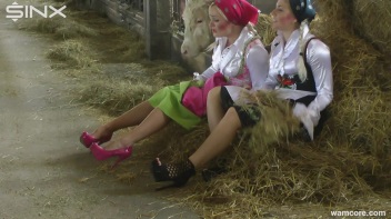 Sexy milkmaids get messy with cream and eggs - Cam 1 Screencap 10 on www.sinx.com
