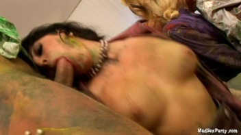 Paint Misbehavin Part 3 Screencap 13 on www.sinx.com