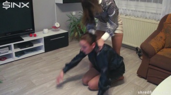 Lingerie Clad Cuties Heated Female Wrestling - Cam 2 Screencap 14 on www.sinx.com