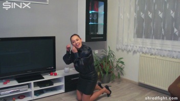 Lingerie Clad Cuties Heated Female Wrestling - Cam 2 Screencap 2 on www.sinx.com