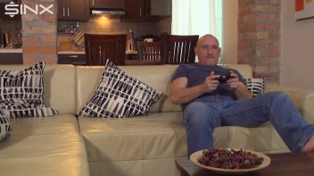 Brunette Babe Gets Glasses Covered In Cum Screencap 3 on www.sinx.com