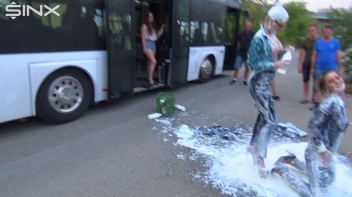 Bitchy Europeans Get Drenched In Milk Outside Screencap 56 on www.sinx.com