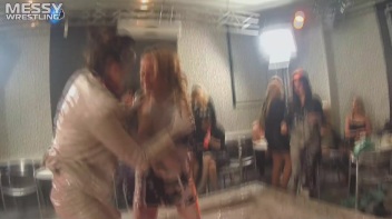 Muddy Wrestling: Raging Regina vs.The Cinnamon Buns Screencap 10 on www.sinx.com