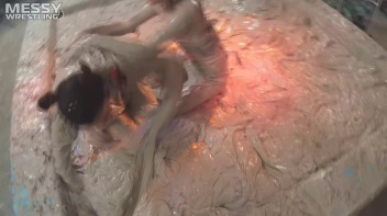 Muddy Wrestling: Raging Regina vs.The Cinnamon Buns Screencap 18 on www.sinx.com