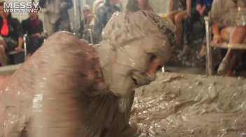 Muddy Wrestling: Raging Regina vs.The Cinnamon Buns Screencap 25 on www.sinx.com