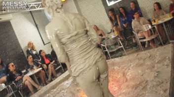 Muddy Wrestling: Raging Regina vs.The Cinnamon Buns Screencap 37 on www.sinx.com