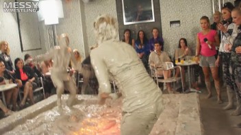 Muddy Wrestling: Raging Regina vs.The Cinnamon Buns Screencap 38 on www.sinx.com