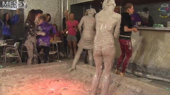 Muddy Wrestling: Raging Regina vs.The Cinnamon Buns Screencap 78 on www.sinx.com