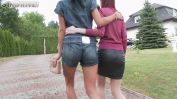 United Colors Of Pissomania - The Blonde, The Black & The Red-Haired Present: The Bitch Witch Project Screencap 12 on www.sinx.com