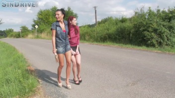 United Colors Of Pissomania - The Blonde, The Black & The Red-Haired Present: The Bitch Witch Project Screencap 4 on www.sinx.com