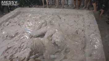Muddy Wrestling: Miss Skinny Is Back In Messy Action! Hair Pullers Go Hard! Screencap 86 on www.sinx.com