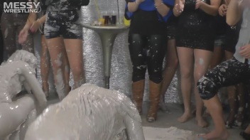 Muddy Wrestling: Miss Skinny Is Back In Messy Action! Hair Pullers Go Hard! Screencap 91 on www.sinx.com