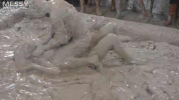 Muddy Wrestling: Miss Skinny Is Back In Messy Action! Hair Pullers Go Hard! Screencap 94 on www.sinx.com