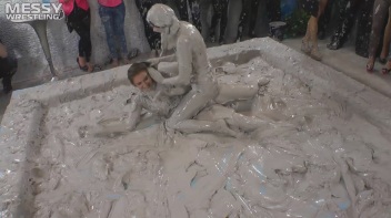 Muddy Wrestling: Miss Skinny Is Back In Messy Action! Hair Pullers Go Hard! Screencap 24 on www.sinx.com