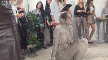 Muddy Wrestling: Miss Skinny Is Back In Messy Action! Hair Pullers Go Hard! Screencap 39 on www.sinx.com