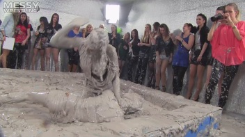 Muddy Wrestling: Miss Skinny Is Back In Messy Action! Hair Pullers Go Hard! Screencap 63 on www.sinx.com