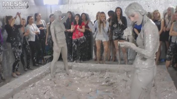 Muddy Wrestling: Miss Skinny Is Back In Messy Action! Hair Pullers Go Hard! Screencap 70 on www.sinx.com