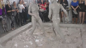 Muddy Wrestling: Miss Skinny Is Back In Messy Action! Hair Pullers Go Hard! Screencap 71 on www.sinx.com