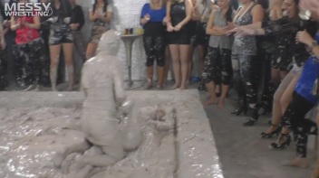 Muddy Wrestling: Miss Skinny Is Back In Messy Action! Hair Pullers Go Hard! Screencap 72 on www.sinx.com