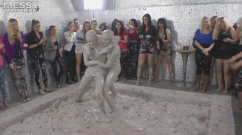 Muddy Wrestling: Miss Skinny Is Back In Messy Action! Hair Pullers Go Hard! Screencap 75 on www.sinx.com
