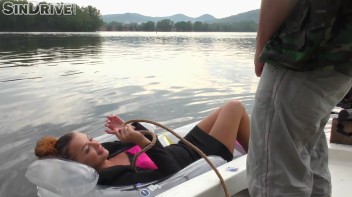 Deepthroating Pee Loving Hottie's Outdoor Adventure Screencap 14 on www.sinx.com