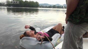 Deepthroating Pee Loving Hottie's Outdoor Adventure Screencap 15 on www.sinx.com