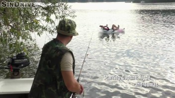 Deepthroating Pee Loving Hottie's Outdoor Adventure Screencap 3 on www.sinx.com