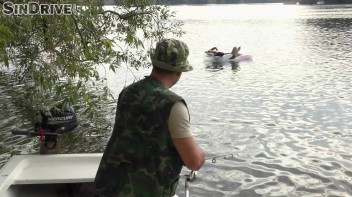 Deepthroating Pee Loving Hottie's Outdoor Adventure Screencap 4 on www.sinx.com