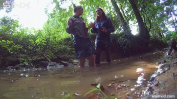 Clothed Babes Get Drenched And Catfight In Stream Screencap 58 on www.sinx.com