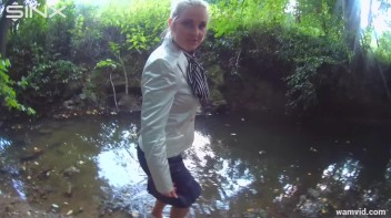 Clothed Babes Get Drenched And Catfight In Stream Screencap 7 on www.sinx.com