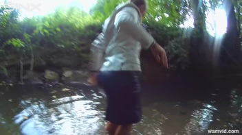 Clothed Babes Get Drenched And Catfight In Stream Screencap 15 on www.sinx.com