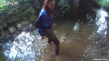 Clothed Babes Get Drenched And Catfight In Stream Screencap 19 on www.sinx.com