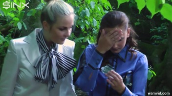 Clothed Babes Get Drenched And Catfight In Stream Screencap 2 on www.sinx.com