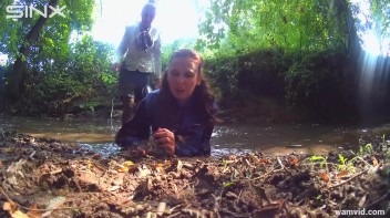 Clothed Babes Get Drenched And Catfight In Stream Screencap 23 on www.sinx.com