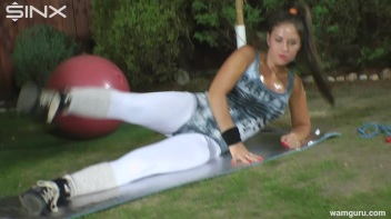 Fully Clothed Aqua Aerobics Induction For Business Babe! Screencap 1 on www.sinx.com