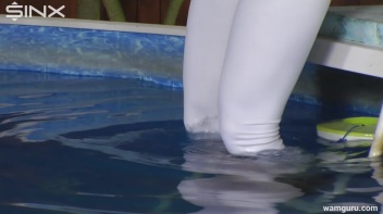 Fully Clothed Aqua Aerobics Induction For Business Babe! Screencap 17 on www.sinx.com