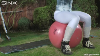 Fully Clothed Aqua Aerobics Induction For Business Babe! Screencap 5 on www.sinx.com